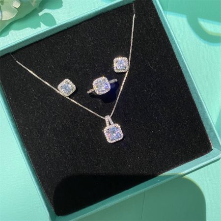 Wholesale High Quality Necklace and Earring and Ring Set TIY MS #A0806
