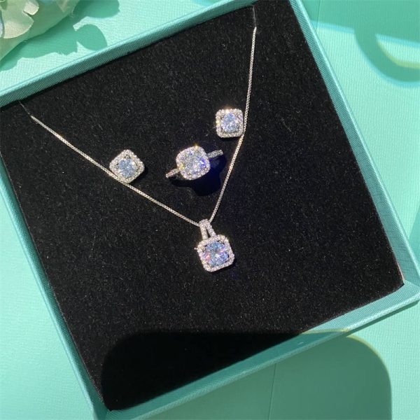 Wholesale High Quality Necklace and Earring and Ring Set TIY MS #A0806