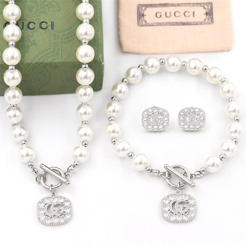 Wholesale Fashion Necklace and Bracelet and Earring Set GUI #A5618 - Image 5