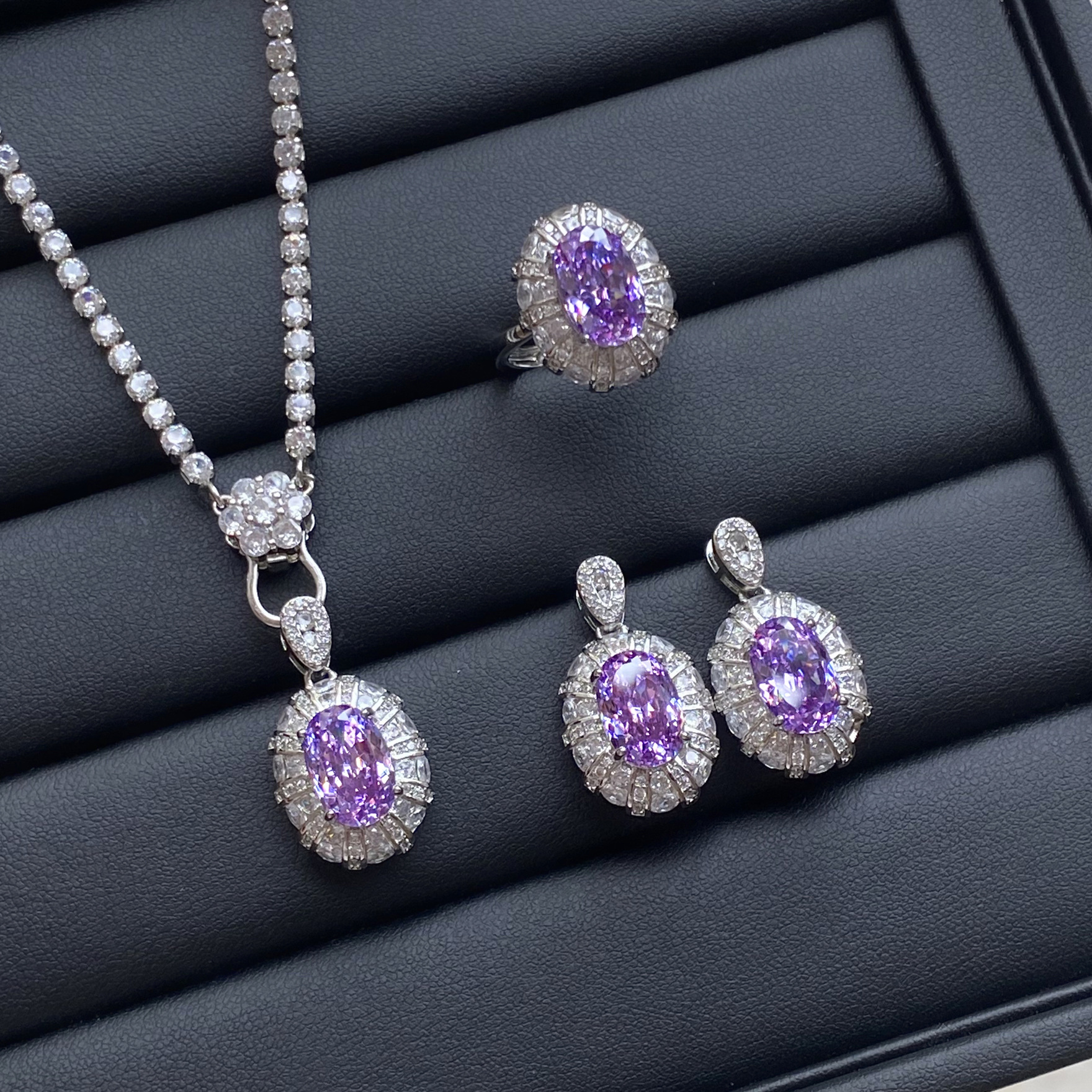 Wholesale Fashion Necklace and Earring and Ring Set PH #A0608 - Image 1