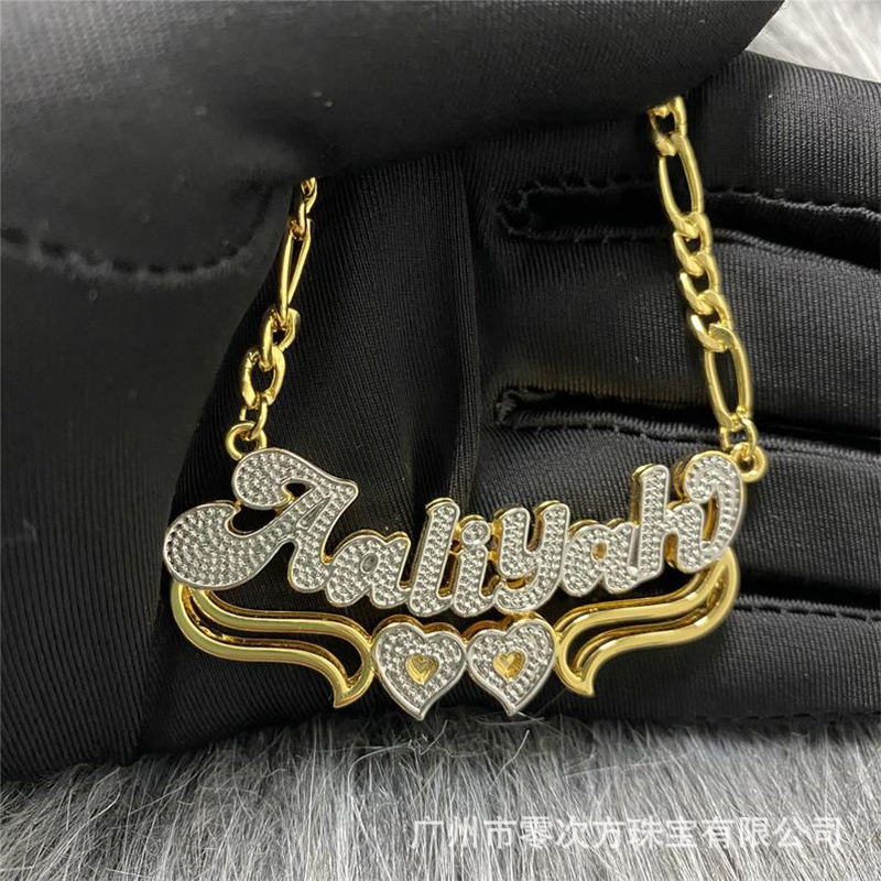 Wholesale Fashion letters Customizable Necklace PH #A0601 - Image 1