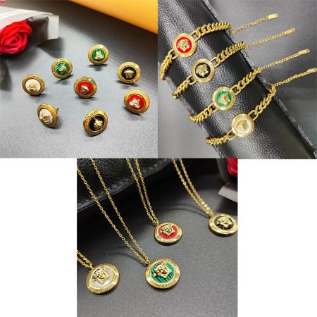 Wholesale Fashion Necklace and Bracelet and Earring Set VEE #A0566