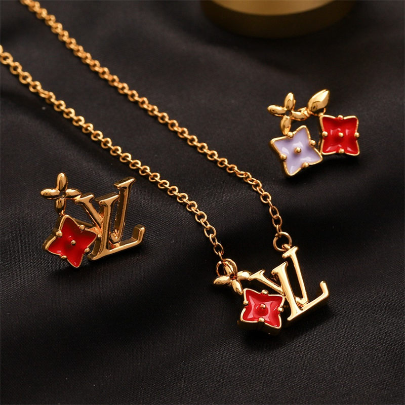 Wholesale Fashion Necklace and Earring Set LOV #A1419 - Image 1