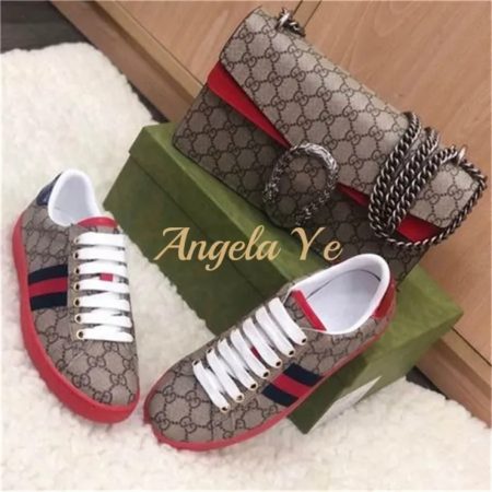 1 set fashion sneakers & bag free shipping GUI #12280