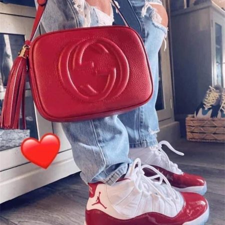 Wholesale Fashionable bag & shoes set free shipping GUI #13804