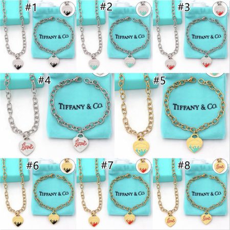 Wholesale Fashion Necklace and Bracelet Set TIY #AB19328