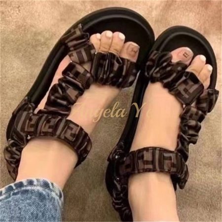 High quality sandals for women size:5-12 with box FEI #15843