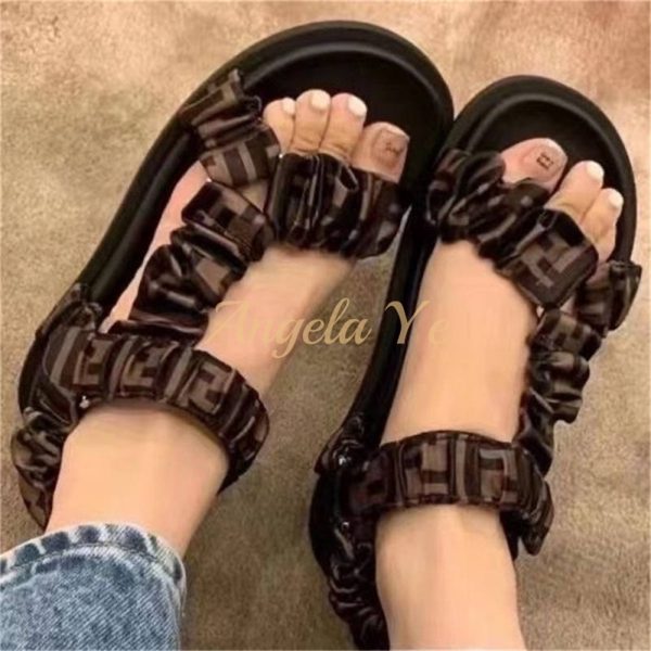 High quality sandals for women size:5-12 with box FEI #15843
