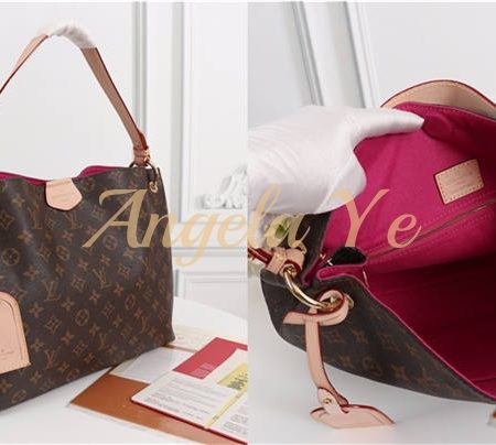 Top quality real leather shoulder bag size:35cm/41cm LOV CM #18013 - Image 3