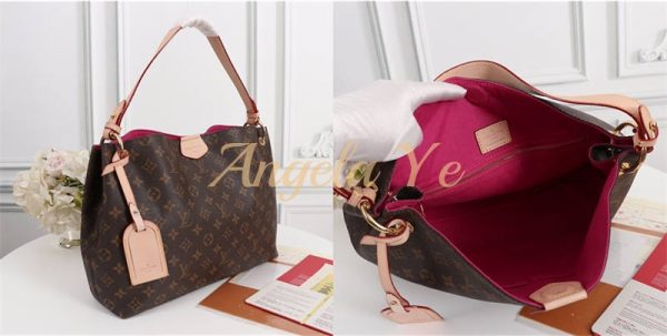 Top quality real leather shoulder bag size:35cm/41cm LOV CM #18013