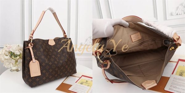 Top quality real leather shoulder bag size:35cm/41cm LOV CM #18013