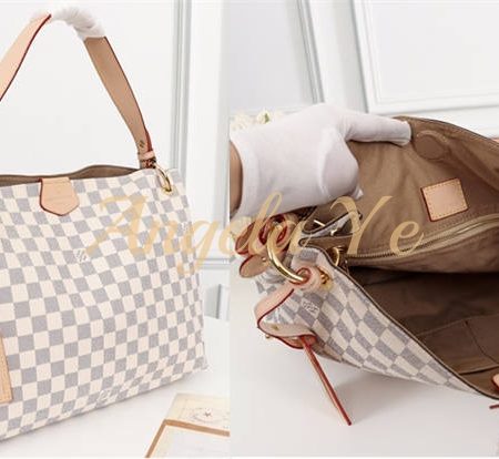 Top quality real leather shoulder bag size:35cm/41cm LOV CM #18013 - Image 5