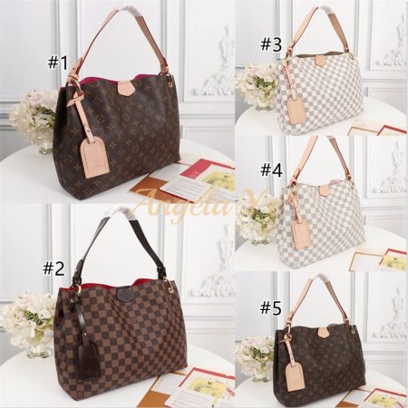 Top quality real leather shoulder bag size:35cm/41cm LOV CM #18013