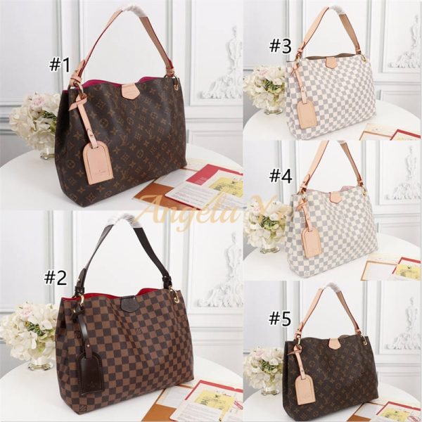 Top quality real leather shoulder bag size:35cm/41cm LOV CM #18013