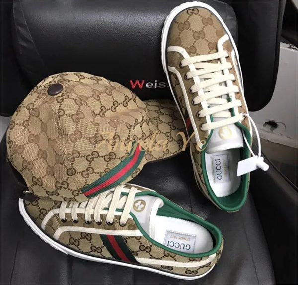 1 set fashion  sneakers & hat  free shipping GUI #18634