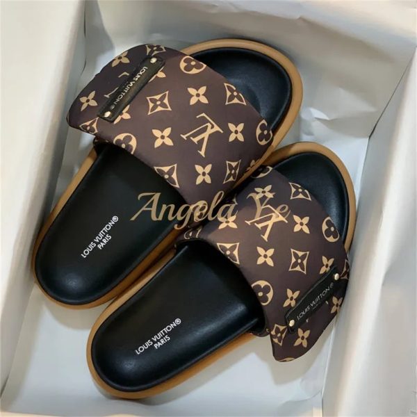 1 set fashion slipper & shoulder bag & sunglass LOV #18879