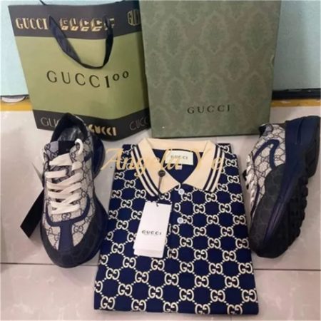 1 set fashionsneaker & T-shirt for men free shipping GUI #18882