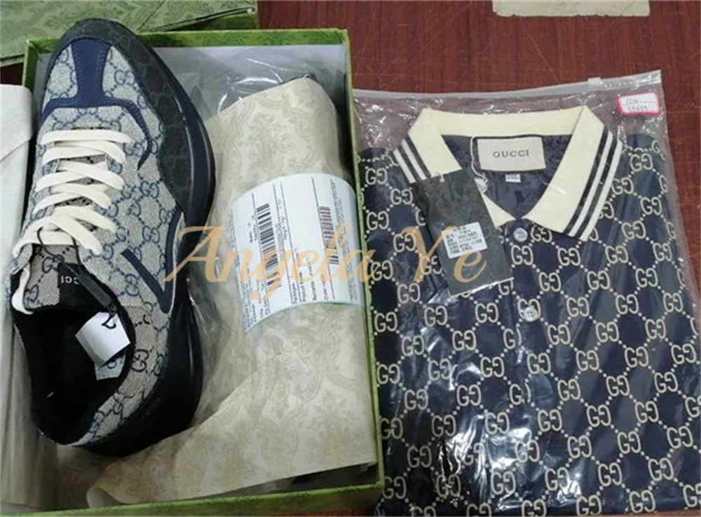 1 set fashionsneaker & T-shirt for men free shipping GUI #18882 - Image 2
