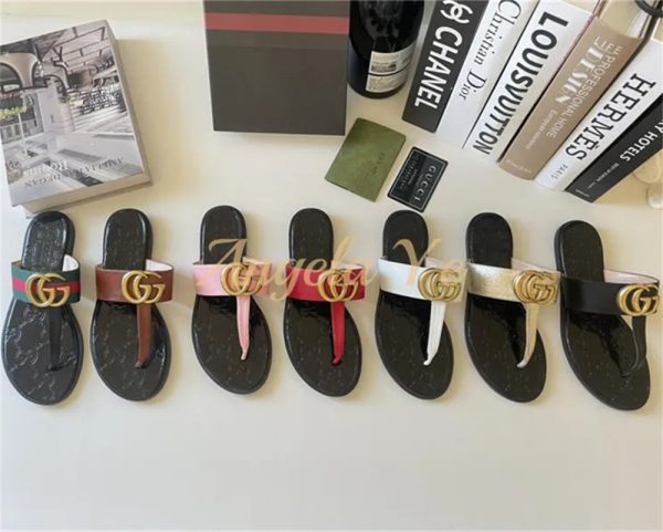 High quality slipper for women size:5-11 with box GUI #19333
