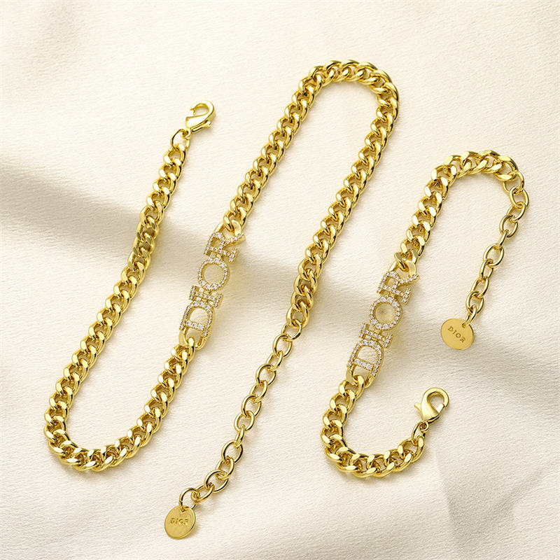 Wholesale Fashion Necklace and Bracelet Set DIR #A1393 - Image 1