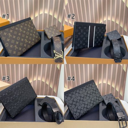 High quality hadbag & belt gift box set #30741