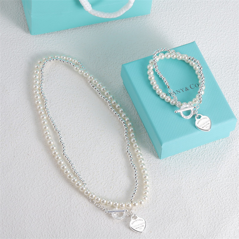 Wholesale Fashion Necklace and Bracelet Set TIY #A1652 - Image 1