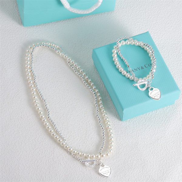 Wholesale Fashion Necklace and Bracelet Set TIY #A1652