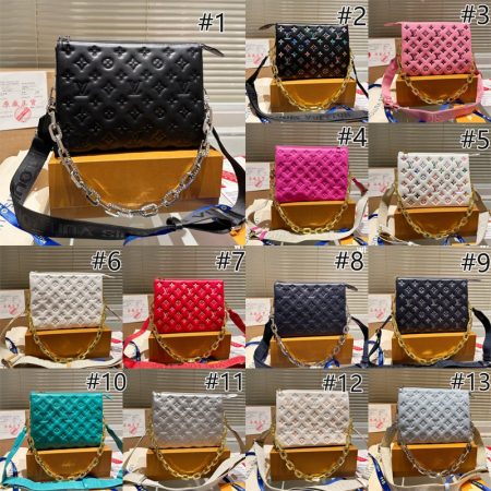 High quality shoulder coussin bag size:26*20cm LOV #23111