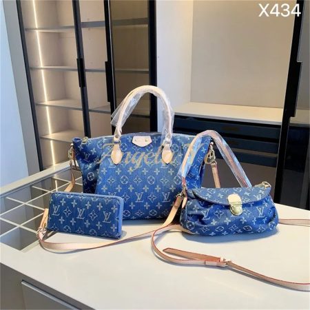 Wholesale fashion denim Combination bag set LOV #23143 - Image 4