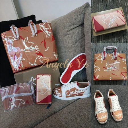 Top quality sneakers & Tote bag & wallet free shipping CLN #23435