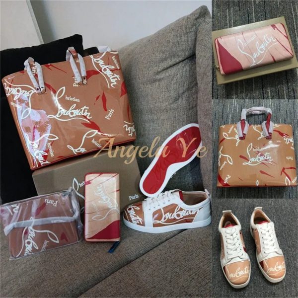 Top quality sneakers & Tote bag & wallet free shipping CLN #23435