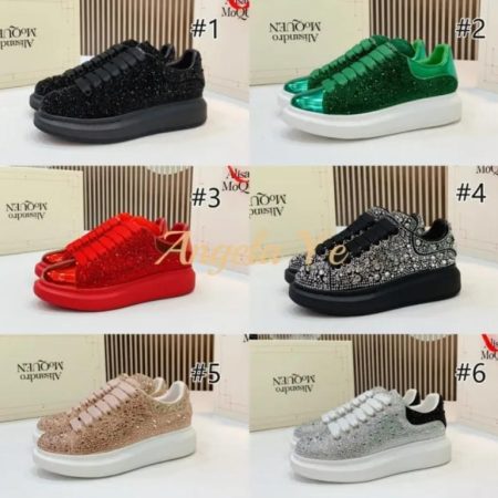 High quality diamond sneaker size:5-11 with box free shipping MCN #23441
