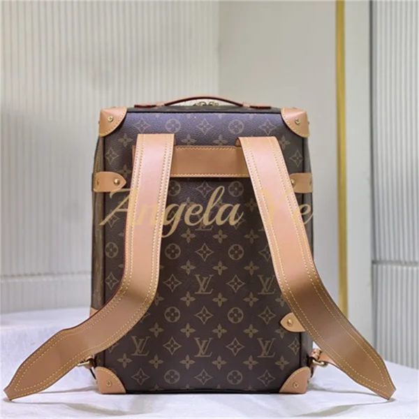 Top quality  real leather backpack size:36*28*14cm LOV #23506