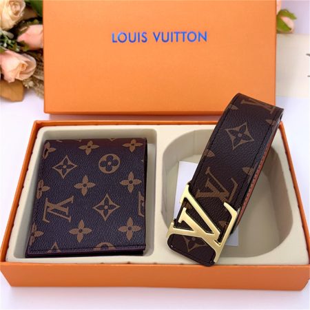 High quality belt & wallet gift box set #23953 - Image 2