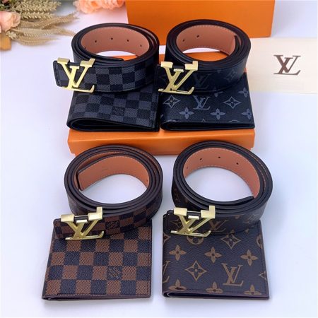 High quality belt & wallet gift box set #23953 - Image 3