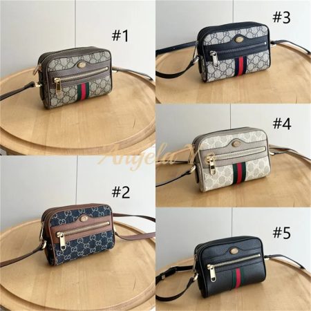 Top quality real leather shoulder bag size:17.5*12*5.5cm GUI #24000