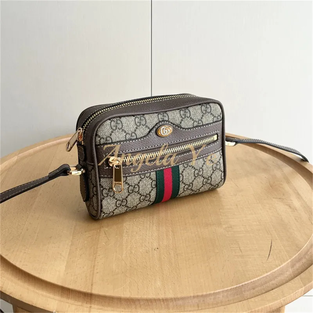 Top quality real leather shoulder bag size:17.5*12*5.5cm GUI #24000 - Image 2