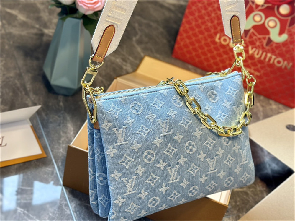 High quality denim sport shoes & shoulder bag set free shipping LOV #24173 - Image 3