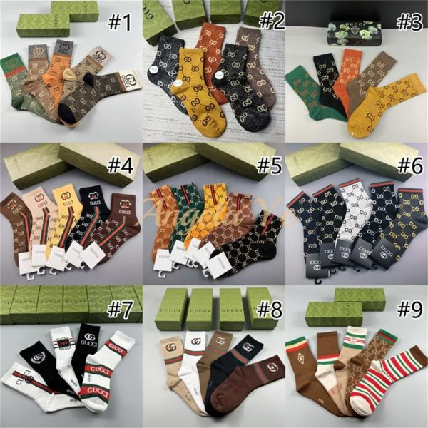High quality  socks with box(One box contains 5 pairs) GUI #24666