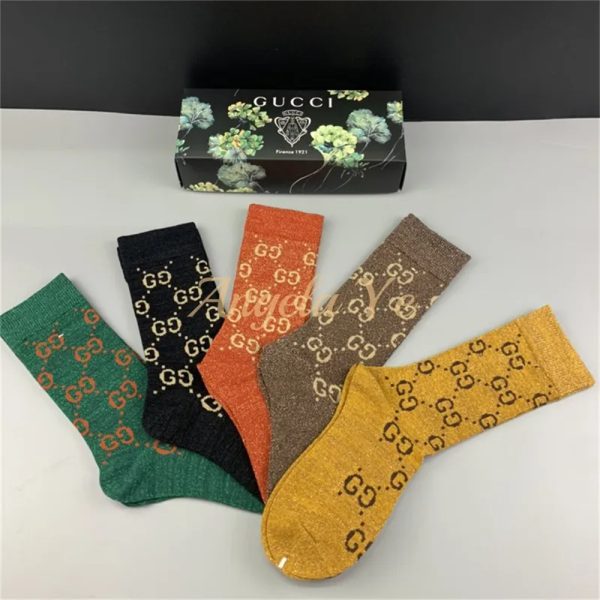 High quality  socks with box(One box contains 5 pairs) GUI #24666