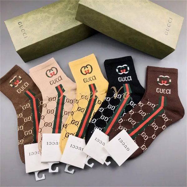 High quality  socks with box(One box contains 5 pairs) GUI #24666