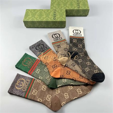 High quality  socks with box(One box contains 5 pairs) GUI #24666 - Image 2