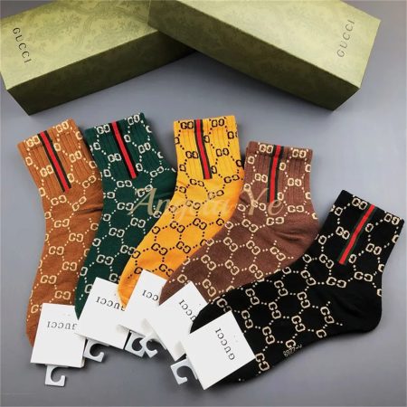 High quality  socks with box(One box contains 5 pairs) GUI #24666 - Image 6