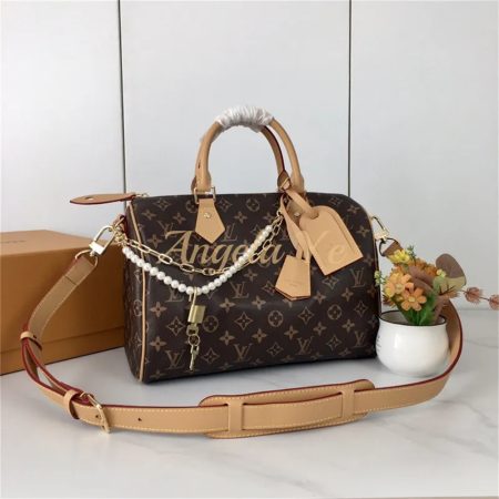 Top quality speedy real leather speedy handbag size:25cm/30cm LOV #24681