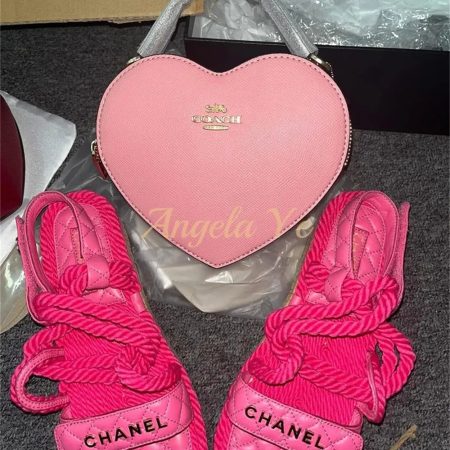 1 set fashion sandals & shoulder bag free shipping CHL Valentine's Day #24913 - Image 4