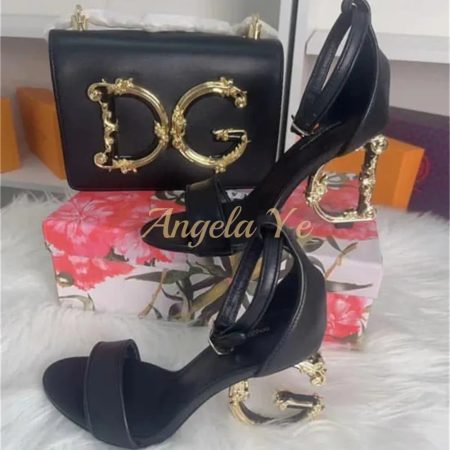 High quality High heels sandals & shoulder bag free shipping DOA #24920