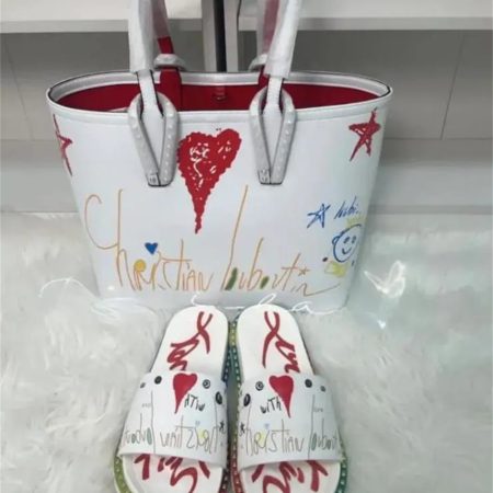 High quality slippers & Tote bag free shipping CLN #25141