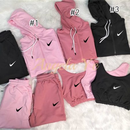 Wholesale sport cotton suit for women Size:S-XL WYS NIK #25229 - Image 2