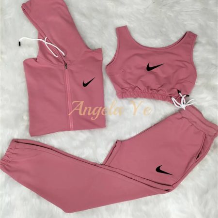 Wholesale sport cotton suit for women Size:S-XL WYS NIK #25229 - Image 5