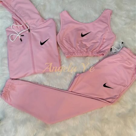 Wholesale sport cotton suit for women Size:S-XL WYS NIK #25229 - Image 4